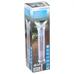 Van Cranenbroek Thermometer + lamp 1LED solar Grundig aanbieding