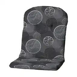 Van Cranenbroek Circle Grey kuipkussen H 45x96 aanbieding