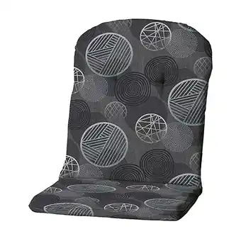 Van Cranenbroek Circle Grey kuipkussen H 45x96 aanbieding