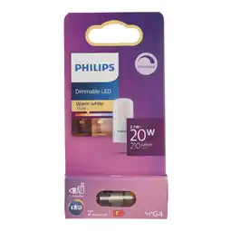 Van Cranenbroek Lamp LED cap 20W G4 12V dim Philips aanbieding