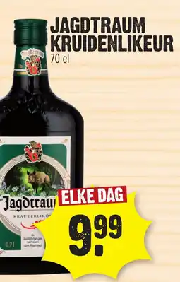 Super Dirck 3 Jagdtraum kruidenlikeur aanbieding