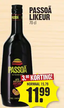 Super Dirck 3 Passoã likeur aanbieding