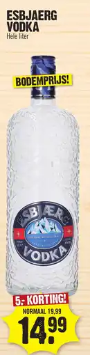 Super Dirck 3 Esbjaerg Vodka aanbieding
