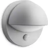 Praxis Philips wandlamp June grijs E27 met sensor aanbieding