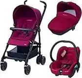Bol.com maxi cosi set Maia + Embase Streety.Fix + Voetenzak Robin Red + Flexi tas Robin Red aanbieding
