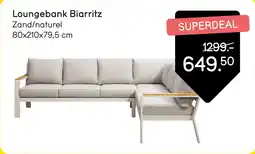 Leen Bakker Loungebank Biarritz aanbieding