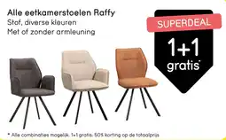 Leen Bakker Alle eetkamerstoelen Raffy aanbieding