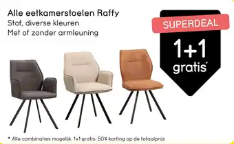 Leen Bakker Alle eetkamerstoelen Raffy aanbieding