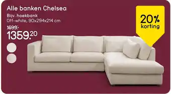 Leen Bakker Alle banken Chelsea aanbieding