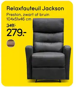 Leen Bakker Relaxfauteuil Jackson aanbieding