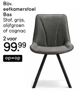 Leen Bakker Eetkamerstoel bas aanbieding