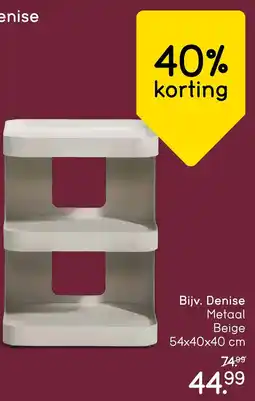 Leen Bakker Denise Metaal Beige aanbieding