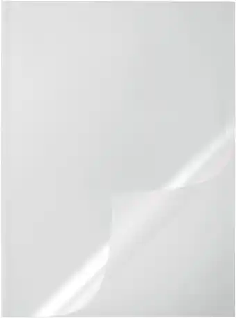 Amazon Durable 291919 klemrughoes A4, voor ca. 1-100 vellen, verpakking 50 stuks, transparant aanbieding