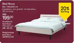 Leen Bakker Bed Nova aanbieding