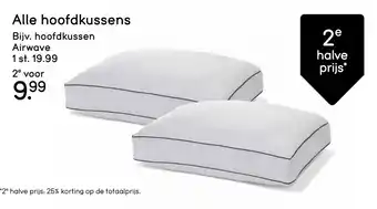 Leen Bakker Alle hoofdkussens aanbieding