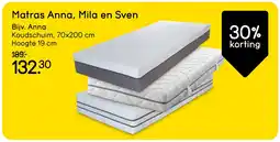 Leen Bakker Matras Anna, Mila en Sven aanbieding