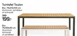 Leen Bakker Tuintafel Toulon aanbieding