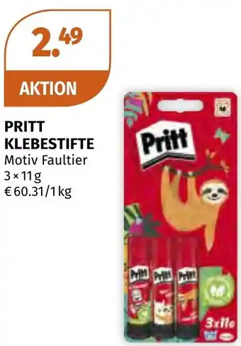 Müller DE Pritt klebestifte aanbieding