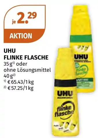 Müller DE Uhu flinke flasche aanbieding