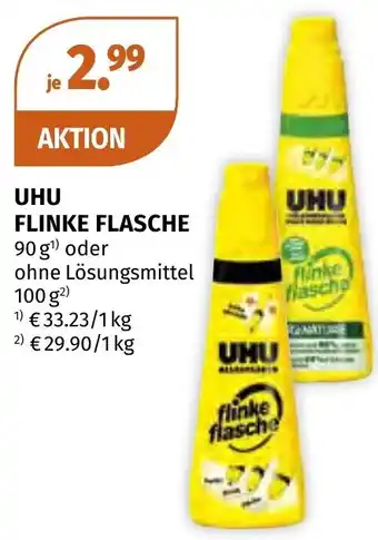 Müller DE Uhu flinke flasche aanbieding