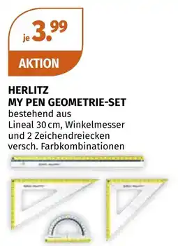 Müller DE Herlitz my pen geometrie set aanbieding