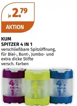 Müller DE Kum spitzer 4 in 1 aanbieding