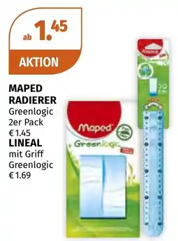 Müller DE Maped radierer lineal aanbieding