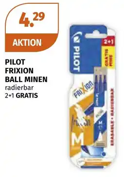Müller DE Pilot frixion ball minen radierbar aanbieding