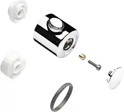 Amazon hansgrohe Reserveonderdeel, handgreep voor Ecostat opbouwthermostaat, chroom aanbieding