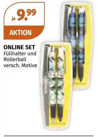 Müller DE Online set Füllhalter und Rollerball versch aanbieding