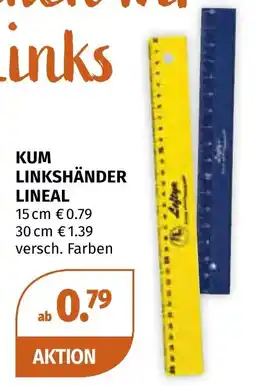 Müller DE Kum linkshänder lineal aanbieding