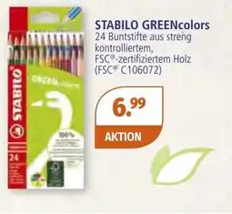 Müller DE STABILO GREENcolors24 Buntstifte aanbieding