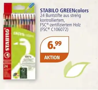 Müller DE STABILO GREENcolors24 Buntstifte aanbieding