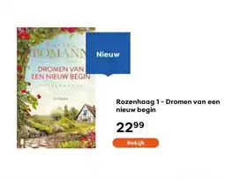 The Read Shop Rozenhaag 1 - Dromen van een nieuw begin aanbieding