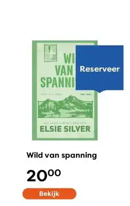 The Read Shop Wild van spanning aanbieding