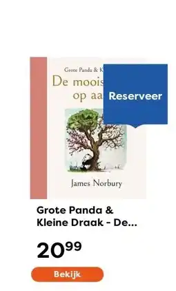 The Read Shop Grote Panda & Kleine Draak - De mooiste plek op aarde aanbieding