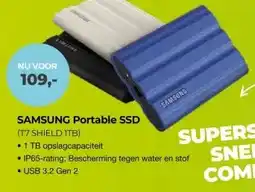 EP Beerepoot SAMSUNG Portable SSD (T7 SHIELD ITB) aanbieding