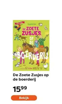 The Read Shop De Zoete Zusjes op de boerderij aanbieding