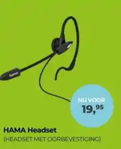 EP Beerepoot HAMA Headset aanbieding
