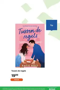 The Read Shop Tussen de regels aanbieding