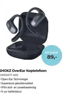 EP Beerepoot SHOKZ OverEar Koptelefoon (OPENFIT AIR) aanbieding