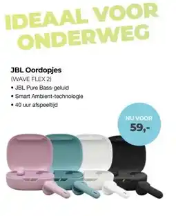 EP Beerepoot JBL Oordopjes (WAVE FLEX2) aanbieding