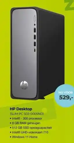 EP Beerepoot HP Desktop (SLIM PC 503-0005ND) aanbieding