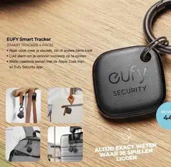EP Beerepoot EUFY Smart Tracker (SMART TRACKER 4 PACK) aanbieding