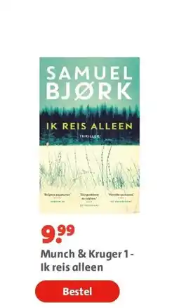 Bruna Munch & Kruger 1 - Ik reis alleen aanbieding