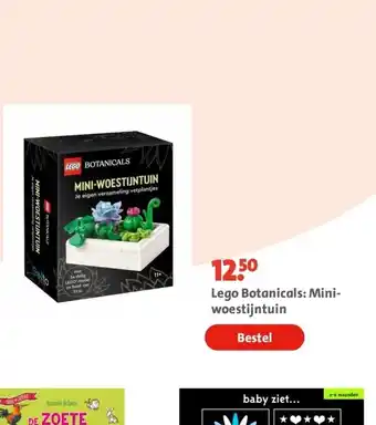 Bruna Lego Botanicals: Mini-woestijntuin aanbieding