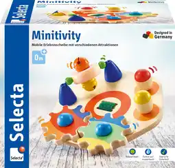 Amazon Selecta 62036 Minitivity, Motoriekspeelgoed van Hout, 14 cm aanbieding