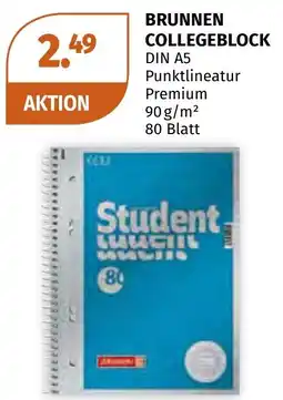 Müller DE Brunnen collegeblock aanbieding