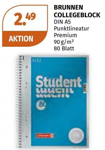 Müller DE Brunnen collegeblock aanbieding