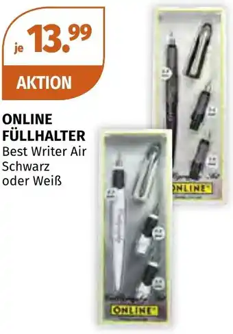 Müller DE Online füllhalter aanbieding